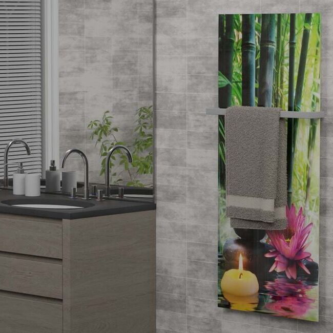 SLIM-LINE - Motiv - Handtuchhalter - Bad